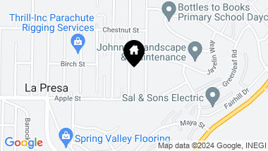 Map of 1111 Cuyamaca Ave, Spring Valley CA, 91977