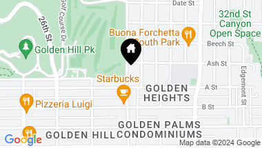 Map of 1335 28th St, San Diego CA, 92102