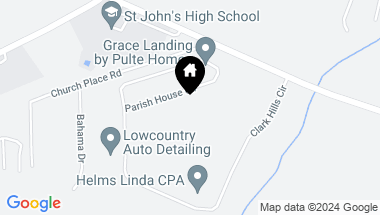 Map of 2036 Parish House Circle, Johns Island SC, 29455