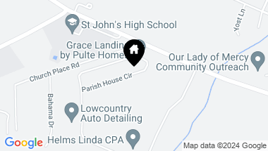 Map of 2047 Parish House Circle, Johns Island SC, 29455