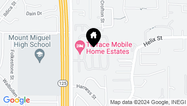 Map of 1815 Sweetwater Rd. # 88, Spring Valley CA, 91977
