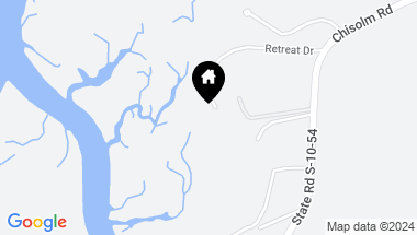 Map of 4596 Retreat Drive, Johns Island SC, 29455