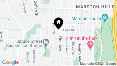 Map of 3354-70 1st Ave, Mission Hills CA, 92103