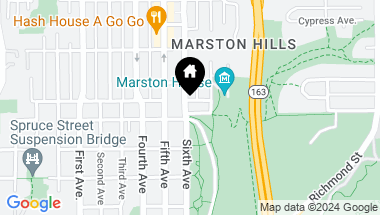 Map of 3415 6th Ave # 7, Mission Hills CA, 92103