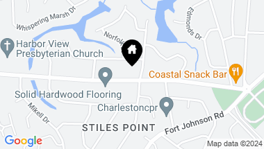 Map of 710 Harbor View Road, Charleston SC, 29412