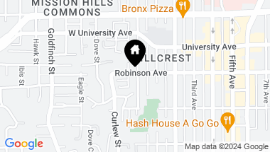 Map of 3796 Albatross Street, Mission Hills CA, 92103