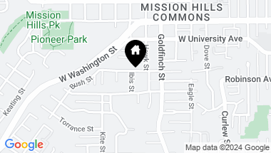 Map of 3785 Ibis Street, Mission Hills CA, 92103