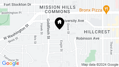Map of 0 Bush St Unit: (35-38), Mission Hills CA, 92103