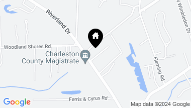 Map of 1980 Dawson Road, Charleston SC, 29412