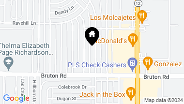 Map of 2149 Prichard Lane, Dallas TX, 75227