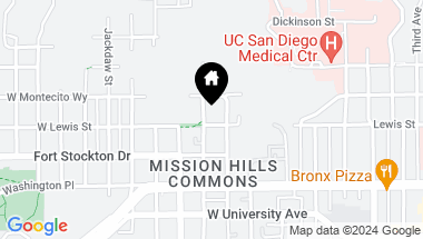 Map of 720 W Lewis St # 8, Mission Hills CA, 92103