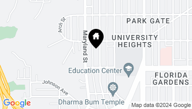 Map of 4350 Cleveland Ave, San Diego CA, 92103