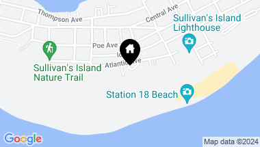 Map of 1735 Atlantic Avenue, Sullivans Island SC, 29482