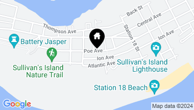 Map of 1718 Ion Avenue, Sullivans Island SC, 29482