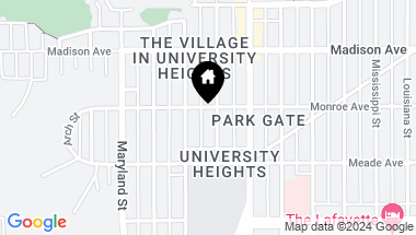 Map of 4482 North ave 3, San Diego CA, 92116