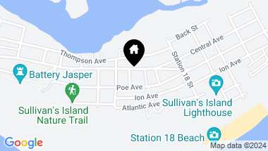 Map of 1715 Middle Street, Sullivans Island SC, 29482