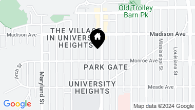 Map of 4516 Park Blvd # 2, San Diego CA, 92116