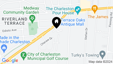 Map of 2 Conifer Drive, Charleston SC, 29412