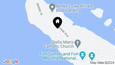 Map of 956 Middle Street # A, Sullivans Island SC, 29482
