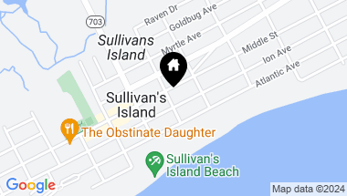 Map of 2302 Ion Avenue, Sullivans Island SC, 29482