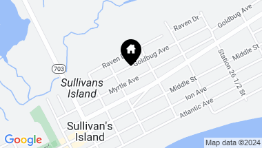 Map of 2414 Myrtle Avenue, Sullivans Island SC, 29482