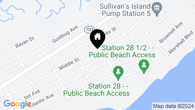 Map of 2724 Ion Avenue, Sullivans Island SC, 29482