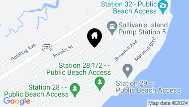 Map of 2864 Ion Avenue, Sullivans Island SC, 29482
