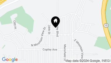 Map of 5020 Hawley Blvd, Normal Heights CA, 92116