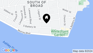 Map of 42 South Battery, Charleston SC, 29401