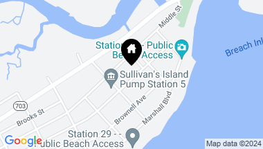 Map of 3020 Ion Avenue, Sullivans Island SC, 29482