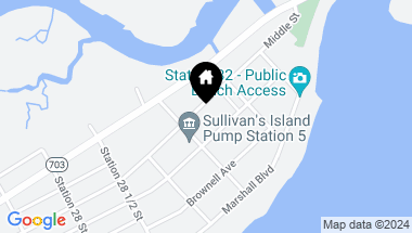 Map of 3013 Middle Street, Sullivans Island SC, 29482