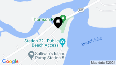 Map of 3213 Middle Street, Sullivans Island SC, 29482