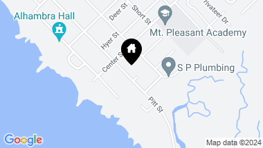Map of 926 Pitt Street, Mount Pleasant SC, 29464