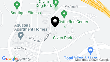 Map of 7876 Altana Way, Mission Valley CA, 92108