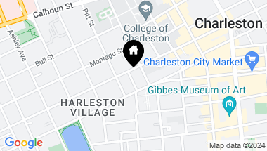 Map of 117 Wentworth Street, Charleston SC, 29401