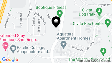 Map of 5870 Mission Center Road # B, San Diego CA, 92123