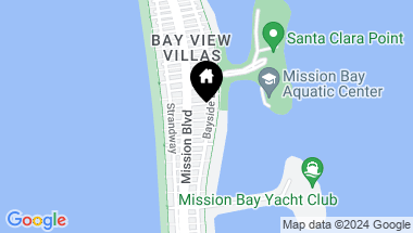 Map of 825-27 Ormond Ct, Pacific Beach CA, 92109