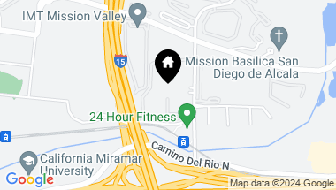 Map of 5930 Rancho Mission Rd # 99, Mission Valley CA, 92108