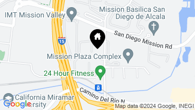 Map of 5978 Rancho Mission Rd # 263, Mission Valley CA, 92108
