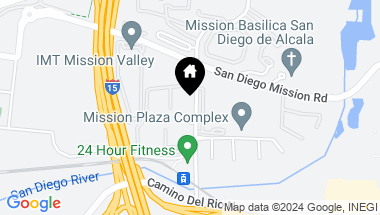 Map of 6006 Rancho Mission Road # 298, Mission Valley CA, 92108