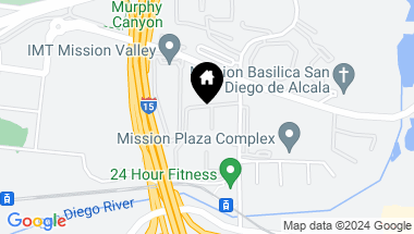 Map of 6052 Rancho Mission Road # 406, Mission Valley CA, 92108