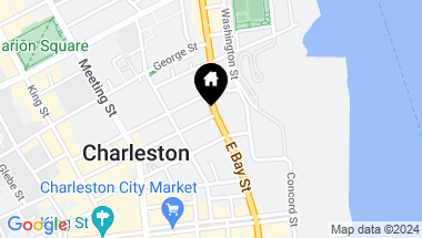 Map of 7 Wentworth Street, Charleston SC, 29401