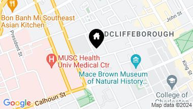 Map of 132 Smith Street, Charleston SC, 29403