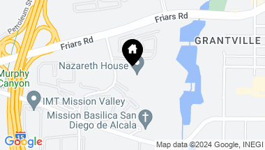 Map of 6275 Rancho Mission Rd 313, San Diego CA, 92108