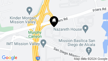 Map of 10250 Caminito Cuervo # 24, Mission Valley CA, 92108