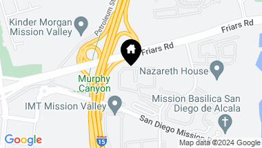 Map of 10225 Caminito Cuervo # 161, Mission Valley CA, 92108