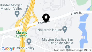 Map of 6362 Rancho Mission Road # 716, Mission Valley CA, 92108