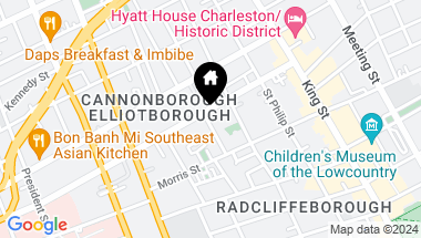 Map of 24 Felix Street, Charleston SC, 29403