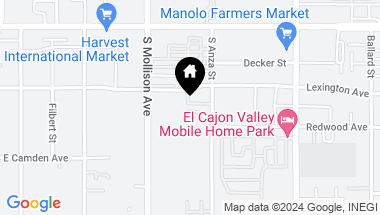 Map of 305 S MOLLISON AVE 1, El Cajon CA, 92020