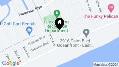 Map of 10 28th Avenue, Isle of Palms SC, 29451